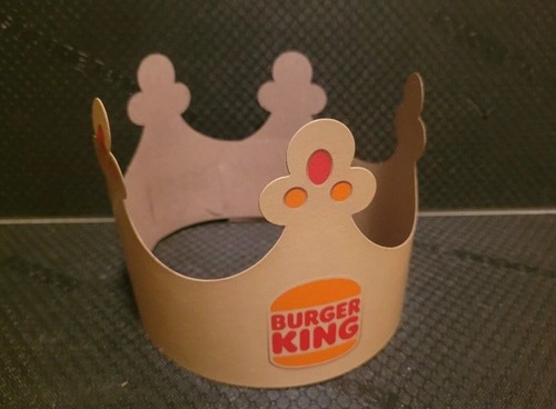 Original burger king crown - original, for