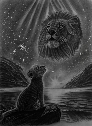 Lion king original artowrk - lion,