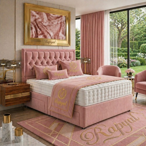 Luxury divan bed set with - divan,